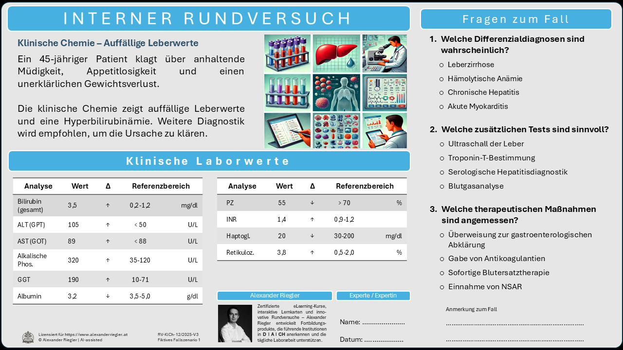 Interne RoutineVorbereitung – Lernkartenbeispiel